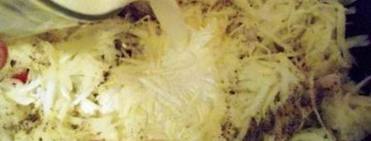 запеченные овощи под картофельно-сырной корочкой. Шаг 3