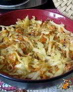 Жареная капуста в мультиварке