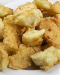 Жареная цветная капуста с яйцом