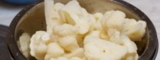 жареная цветная капуста с яйцом. Шаг 4