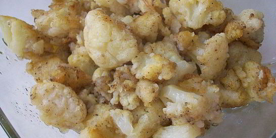 Жареная цветная капуста