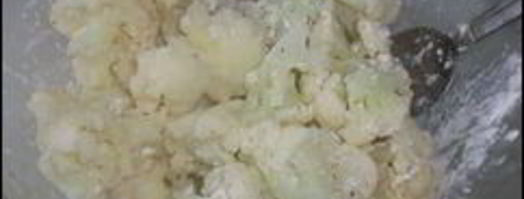 жареная цветная капуста. Шаг 3