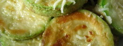 жареные кабачки с сыром. Шаг 4