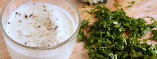 жареные цуккини с йогуртовым соусом. Шаг 6