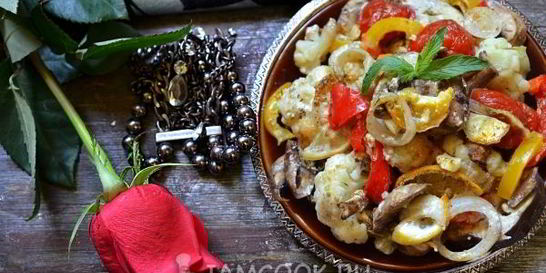 Овощной гарнир к мясу