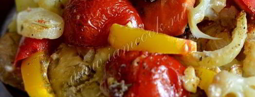 овощной гарнир к мясу. Шаг 11