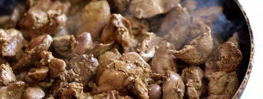 barilla tagliatelle bolognesi с куриной печенью. Шаг 4