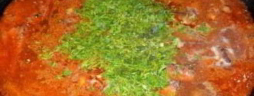 говяжья печень, тушенная с луком. Шаг 4