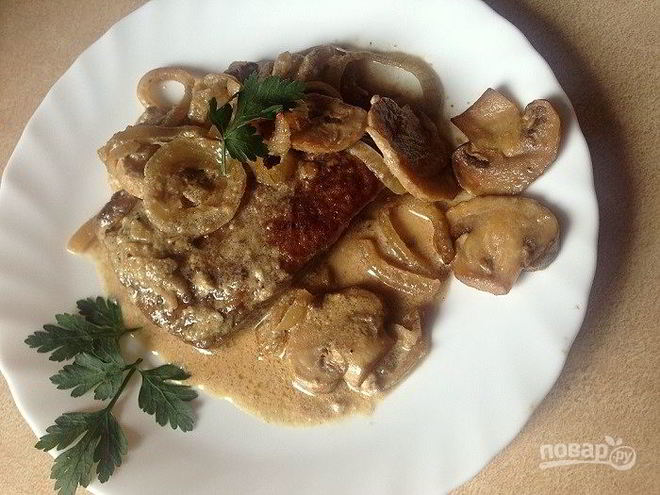 Рецепт говяжьей печени в духовке