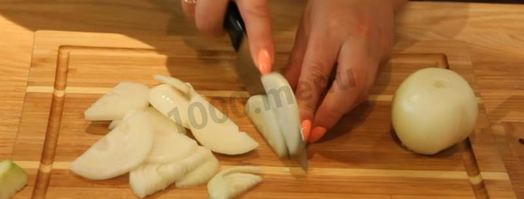 говяжья печень жареная с луком. Шаг 6