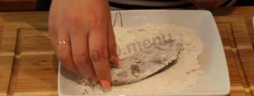 говяжья печень жареная с луком. Шаг 8