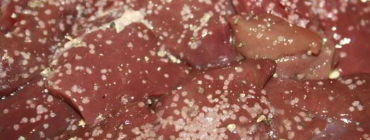 индюшиная печень с овощами в сметанном соусе в мультиварке. Шаг 3