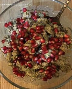 Кучмачи — печень и сердце курицы с орехами