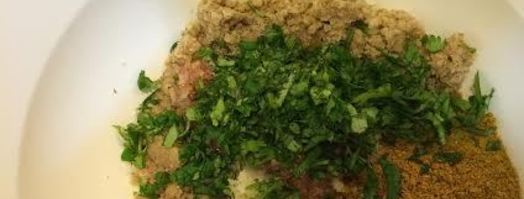 кучмачи — печень и сердце курицы с орехами. Шаг 3