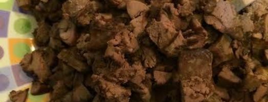 кучмачи — печень и сердце курицы с орехами. Шаг 5