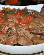 Куриная печень по-китайски