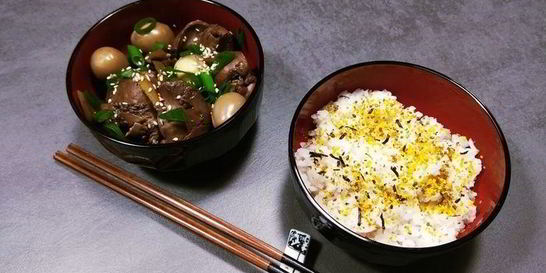 Куриная печень по-японски