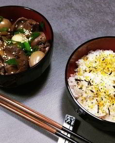 Куриная печень по-японски