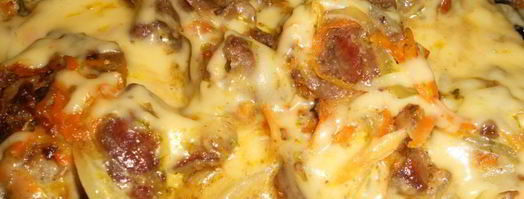 куриная печень под сырной шубой. Шаг 6