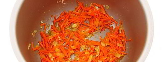 куриная печень с гречкой в мультиварке. Шаг 7