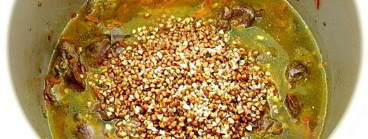 куриная печень с гречкой в мультиварке. Шаг 11