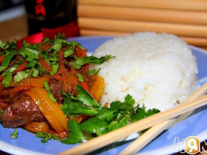 Рецепт куриной печени с овощами по-китайски