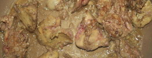 куриная печень с овощами в сметанном соусе. Шаг 4