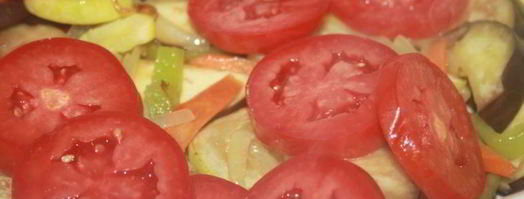 куриная печень с овощами в сметанном соусе. Шаг 9