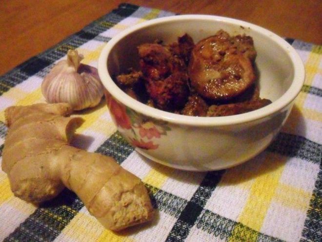 Рецепт куриной печени со специями