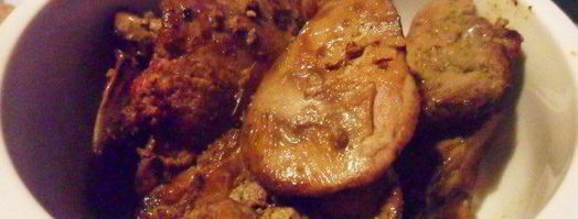 куриная печень со специями. Шаг 5