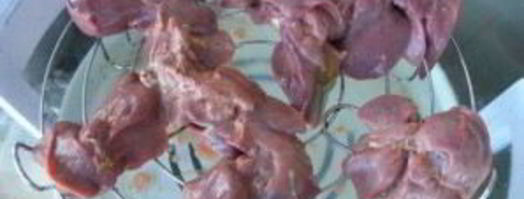 куриная печень в аэрогриле. Шаг 2