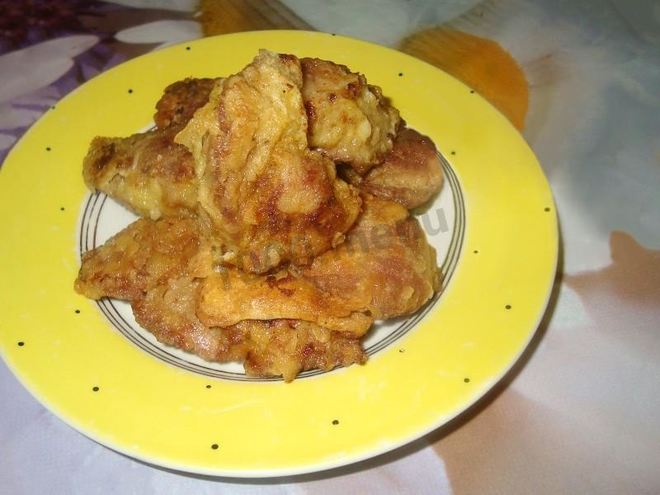 Рецепт куриной печени в кляре жареная