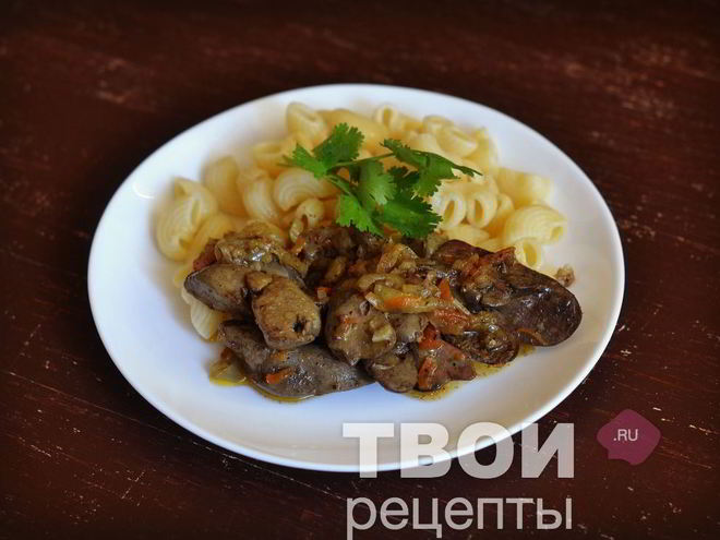 Рецепт куриной печени в мультиварке