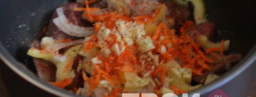 куриная печень в мультиварке. Шаг 5