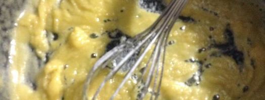 куриная печень в соусе морней. Шаг 4