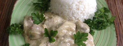 куриная печень в соусе морней. Шаг 9