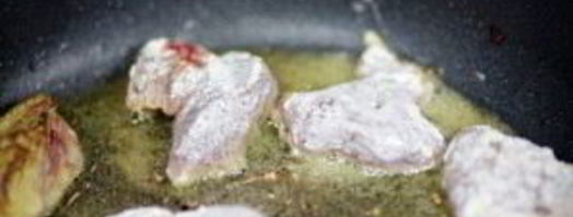 куриная печень, жареная с луком. Шаг 6