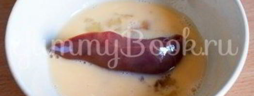 куриная печень, жареная в панировочных сухарях. Шаг 2