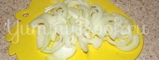 нежная печень в сметане. Шаг 3