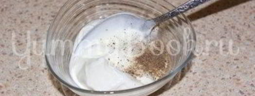 нежная печень в сметане. Шаг 7