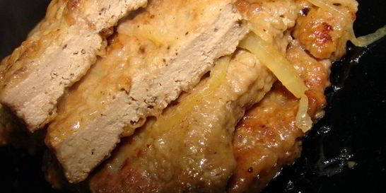 Отбивные из печени