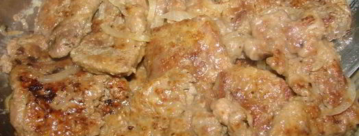 отбивные из печени. Шаг 8