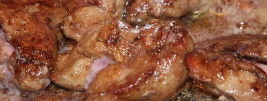 печень фламбированная. Шаг 4