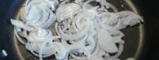 печень говяжья на сковороде. Шаг 4