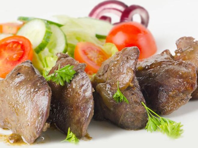 Рецепт печени говяжья отварная