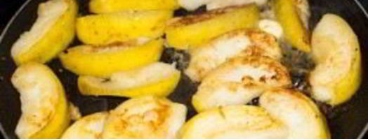 печень индейки с яблоками. Шаг 5