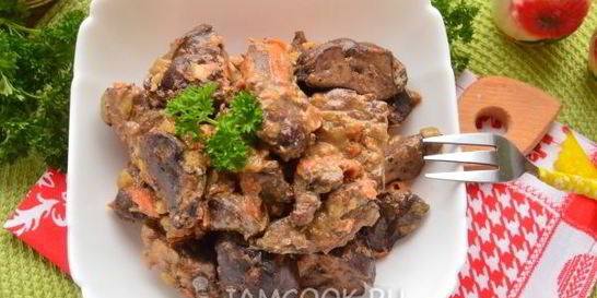 Печень индейки в мультиварке