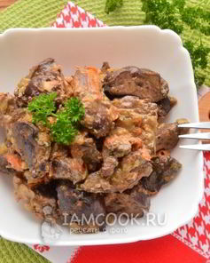 Печень индейки в мультиварке