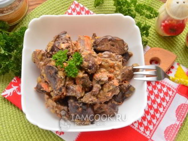 Рецепт печени индейки в мультиварке