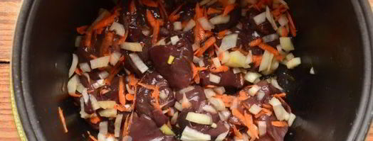 печень индейки в мультиварке. Шаг 5